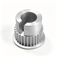 Poulie de distribution synchrone en aluminium HTD 5M T5 OEM d'usine, personnalisable, alésage 4mm 6mm 8mm, diamètre extérieur 30mm