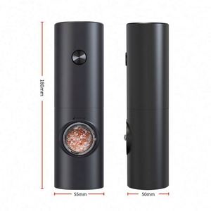 Wholesale Electric Salt and <b>Pepper</b> <b>Grinder</b> Set 70ml Capacity Visible Spice Mill Set - Product Image 1