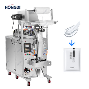 เครื่องบรรจุและห่อของเหลวอัตโนมัติควบคุมด้วย PLC สำหรับบรรจุภัณฑ์อาหารในถุงพลาสติก - Product Image 2