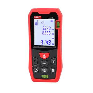UNI-T Telémetro Láser Infrarrojo de Mano de 70 Metros, Instrumento de Medición Electrónico, Regla, Herramienta de Medición de Distancia LM70A UNI-T - Product Image 4