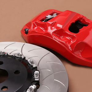 Kit de Freno Delantero de 6 Pistones para Carreras, Kit de Caliper 8N, Juego de Discos, Pastillas y Mangueras para CRV INTEGRA PCX GK5 - Product Image 4