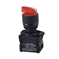 Interrupteur à bouton-poussoir momentané en plastique de 22 mm, 1NO1NC, 10A, IP65, étanche, pour boîte de démarrage de pompe