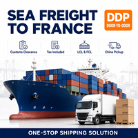 Transitaire Chine-France LCL+Express 20GP 40GP 40HQ avec assurance de livraison à destination incluse, transit en 25-45 jours
