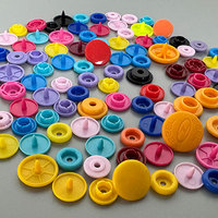 Bouton-pression T15 T17 en résine plastique écologique Source Factory T3 T5 T8