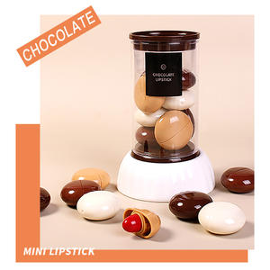 Etiqueta privada de alta calidad maquillaje terciopelo lápiz <span class=keywords><strong>labial</strong></span> impermeable terciopelo mate <span class=keywords><strong>cacao</strong></span> Chocolate tamaño de viaje dotado Mini lápiz <span class=keywords><strong>labial</strong></span> - Product Image 3