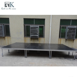 Portable Stage Adjustable Height Stage Event Stage <b>Platform</b> with Aluminum Stage Riser Factory Prices for Perform - Product Image 3