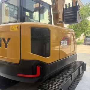 Mini-excavatrice Sany Sy60c 6 tonnes avec godet de creusement - Product Image 1
