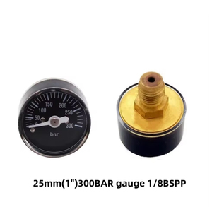 Manomètre de pression d'air miniature Zimakyfa 1/8BSPP 250bar/300bar/350bar, régulateur de gaz en cuivre pour Tr21-4 - Product Image 1