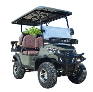 Carrito de Golf Urbano Elevado de 7-8 Plazas y Club Car con Velocidad de 30-50 km/h y Autonomía de 50-70 km, Certificado EEC/GCC/CE/DOT, Precio Bajo de Fábrica, Alta Calidad - Product Image 1