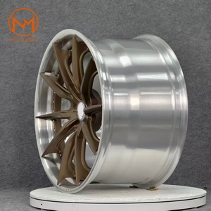 Jantes de voiture de tourisme Maxtera en bronze forgé sur mesure, style S104SC, pour <span class=keywords><strong>Ferrari</strong></span>, Corvette, Porsche, Audi, BMW, AMG GT63S, Tesla, jantes en alliage - Product Image 3