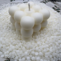 Mélange de cire de colza 100 % naturelle pour bougies en forme de pilier, bougies moulées et fondants parfumés