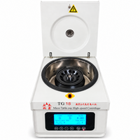 Centrifugeuse de laboratoire haute vitesse TG18, 18500 tr/min, microcentrifugeuse de paillasse avec écran LCD et options de rotors multiples