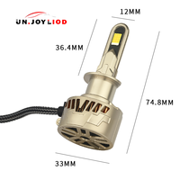 Vente en gros d'usine, phares de voiture LED, ampoules H1, lumière LED pour voiture, 70W, 6000K