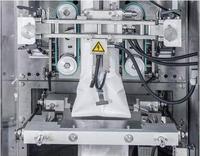 Machine d'emballage automatique de glaçons en tube