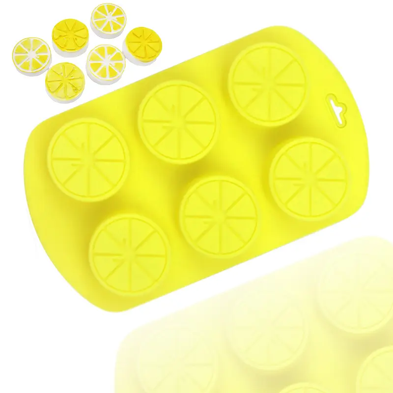 New BPA Free Fruit Shape Silicone Ice Molds Ice Tray Strawberry, Pineapple, Lemon, Watermelon Cake Chocolate Baking Molds