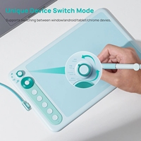 Tablette de dessin numérique Parblo Intangbo X7 7,2 x 4,5 pouces, tablette graphique personnalisée à 6 touches pour le dessin numérique