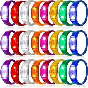 Pulsera LED Fluorescente de Silicona con Logotipo Personalizado para Fiestas, Activación por Voz, Venta al Por Mayor - Product Image 3