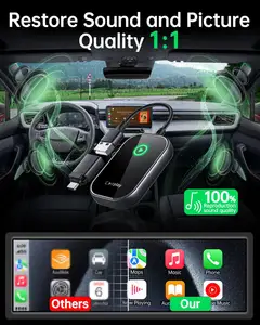 Оригинальный производитель Boyi, проводной и беспроводной адаптер Carplay Plug & Play Car play, подходит для автомобилей от 2017 и Android Auto
