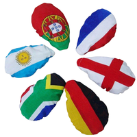 Personnalisé Italie drapeau pays drapeaux conception voiture miroir couverture drapeau pour la décoration