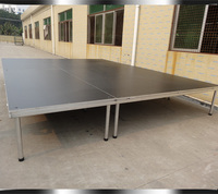 Plateforme de scène modulaire portable |   Scène événementielle à hauteur réglable pour concert, mariage, festival