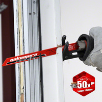 Lames de scie sabre bimétalliques OEM à pressage à chaud 9 pouces 19 mm épaisseur 0,9 mm 8-10 TPI pour le bricolage, la coupe du bois, du plastique et du métal mince