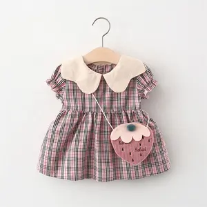 Unique girl dress baby summer clothing kid girls casual wear dresses