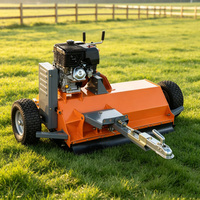 Industrieller 4-Takt 420cc Benzin-ATV-betriebener Rasenmäher mit Zwangsluftkühlung, Einzylinder-Motor, 11KW Leistung, Schlegelmäher