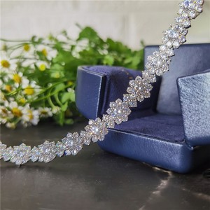 Full Diamond Sunflower Synthetic Moissanite Women Bracelet Luxury Heavy Craft Flower Shape <b>Bangle</b> High-end Elegant Jewelry - Product Image 4