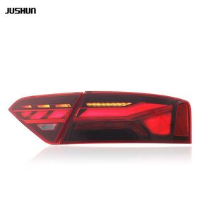 Jushun ชุดไฟท้าย A5 Audi 2008-2016 LED ตามลำดับสัญญาณไฟเลี้ยวสไตล์ RS - Product Image 5