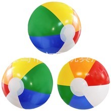 Pelota Inflable de PVC con Lentejuelas para Deportes Acuáticos, Juguete Infantil Luminoso para Jugar en el Agua, Pelota de 6 Colores, Venta al por Mayor - Product Image 2