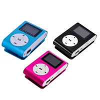 Mini lecteur MP3, nouveau lecteur de musique portable USB, design élégant, clip coloré, prend en charge la carte TF, prise jack stéréo 3,5 mm, lecteur Walkman