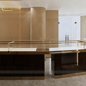 Meubles de présentation et vitrines pour bijouterie |   Conception de comptoir en contreplaqué |   Conception d'intérieur personnalisée tout-en-un - Product Image 5