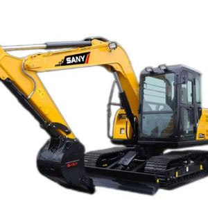 Miniexcavadora de cadenas SY75C de 7 toneladas, maquinaria de construcción usada con bomba de alta eficiencia y motor de engranajes, certificación CE - Product Image 1