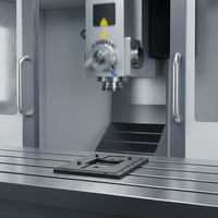 Adaptador de Cabezal de Trípode para Cámara Etri, Mecanizado CNC de Precisión en Acero Inoxidable/Aluminio 6061 T6, para Fotografía