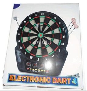 <span class=keywords><strong>Cible</strong></span> de fléchettes électronique DINGZHUN B04 avec fléchettes à tête souple de sécurité, notation automatique et fonctions de prononciation en chinois et en anglais - Product Image 4