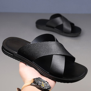 Sandalias Casuales de Playa para Hombre, con Punta Abierta, Suela de Goma, Entresuela de EVA, para Verano - Product Image 3