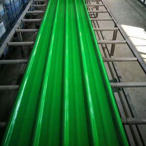 Tôles <span class=keywords><strong>de</strong></span> Toiture Métalliques Ondulées à Installation Facile, Bonne Étanchéité, Structure Stable, Tôles d'Acier Ondulées PPGI pour la Construction - Product Image 1