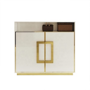 Meubles de salon au design unique Table <span class=keywords><strong>console</strong></span> en <span class=keywords><strong>bois</strong></span> de luxe Table <span class=keywords><strong>console</strong></span> de haute qualité en <span class=keywords><strong>acier</strong></span> inoxydable finition or - Product Image 1