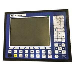 เครื่องตัดซีเอ็นซีแบบโครงเหล็กสำหรับงานหนัก รุ่น Fangling F2300A พร้อมตัวควบคุมการตัดโลหะแบบหลายภาษา มอเตอร์ PLC ใหม่สำหรับการตัดด้วยพลาสม่า - Product Image 2