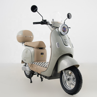Scooter électrique moto certifié EEC COC L1e-B, couleur rouge, noir, vert, rose, Cappuccino Saige, pour les trajets urbains en Europe
