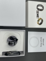Anneau intelligent SR116, enregistrement vocal, traduction, comptage des pas, fréquence cardiaque, oxygène sanguin, moniteur de sommeil, selfie à distance, étanche, 304