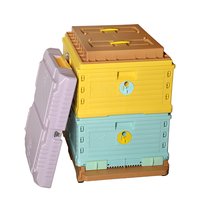 Cajas de Colmena Langstroth de 2 Niveles, Colmenas de Abejas, Colmenas de PVC para Apicultura