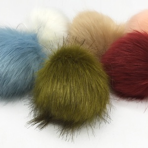 Bola De Pompon De Pelo De Zorro Accesorios Desmontables Para Tejer Sombrero De Lana De Punto Gorro De Invierno Gorro De <span class=keywords><strong>Esqui</strong></span> - Product Image 5