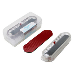 Lumière clignotante anti-collision pour voiture solaire en gros, lumière d'avertissement LED, capteur de vibration, lumière clignotante anti-collision pour <span class=keywords><strong>moto</strong></span> - Product Image 1