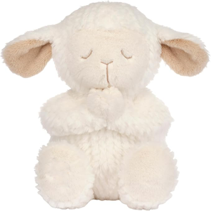 Juguete de Peluche de Cordero Suave para Bautizo, Cumple con las Normas ASTM y CPSIA, Oveja de Peluche Adorable para Recién Nacidos y Niños, Venta al Por Mayor - Product Image 1