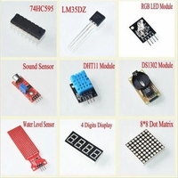 Nouveau kit de démarrage de modules électroniques, composants et modules DIY, kit d'apprentissage RFID