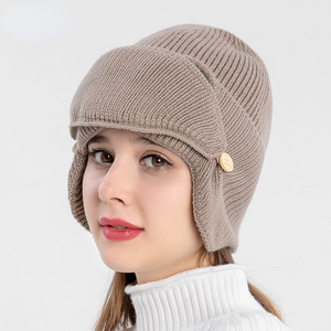 FayeIn <span class=keywords><strong>Bonnet</strong></span> d'Hiver pour <span class=keywords><strong>Femme</strong></span>, Chapeau <span class=keywords><strong>de</strong></span> Trappeur Doublé Polaire Chaud, Épais et Décontracté, <span class=keywords><strong>Bonnet</strong></span> <span class=keywords><strong>de</strong></span> Ski en Tricot pour <span class=keywords><strong>Neige</strong></span> avec Masque Intégré, pour Homme et <span class=keywords><strong>Femme</strong></span> - Product Image 3