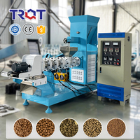 Machine extrudeuse d'aliments pour poissons flottants, machine automatique de fabrication d'aliments pour fermes aquacoles