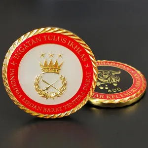 Monete Commemorative Personalizzate con Glitter e Smalto, Gettoni in Metallo Scintillante, Souvenir Professionali per Anniversari di Marchi di Moda, Australia - Product Image 1