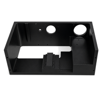 Pièces métalliques sur mesure usinées CNC, structure à cavité interne à étages, cadre rectangulaire, OEM
